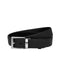 Black cut-to-size casual belt